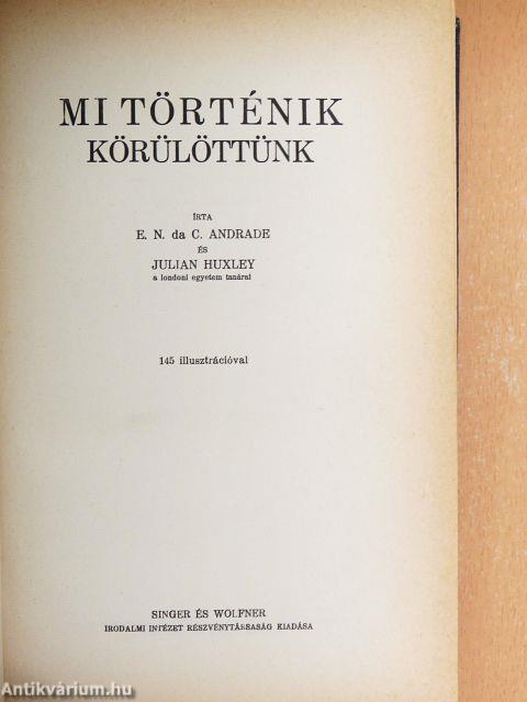 Mi történik körülöttünk