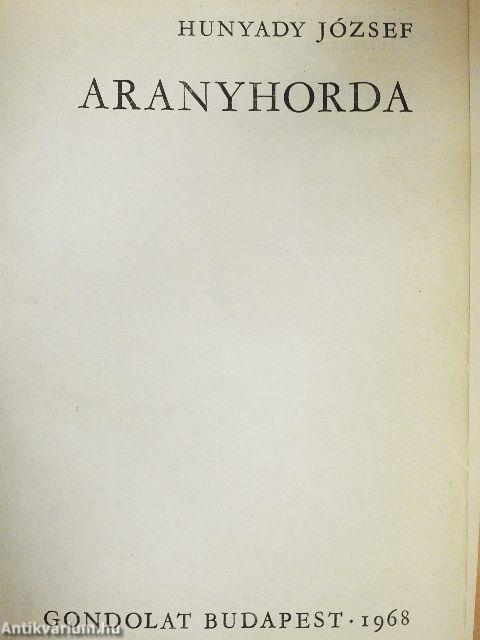 Aranyhorda