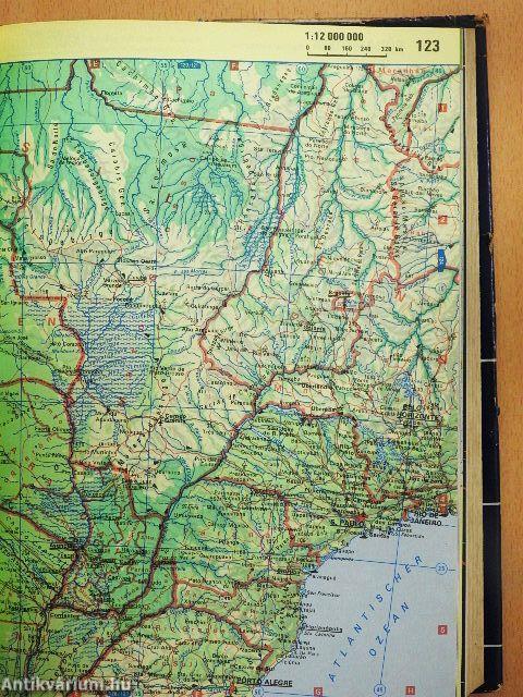 Haack geographischer atlas