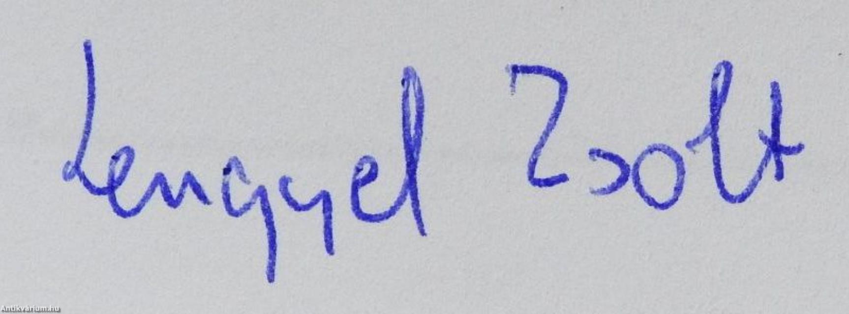 Transzdiszciplináris üdvözletek (dedikált példány)