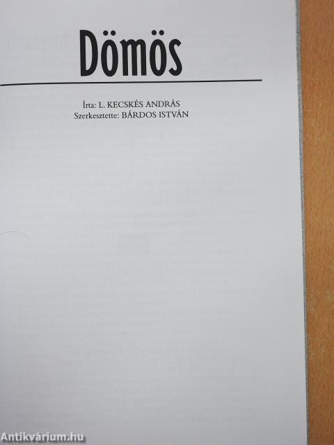 Dömös (dedikált példány)