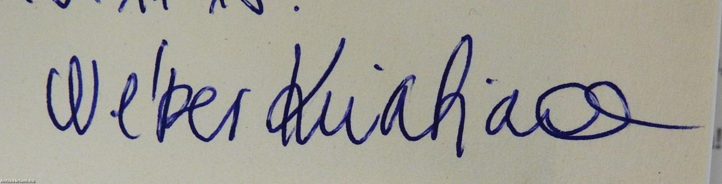 Horthy Miklós (kétszeresen dedikált példány)