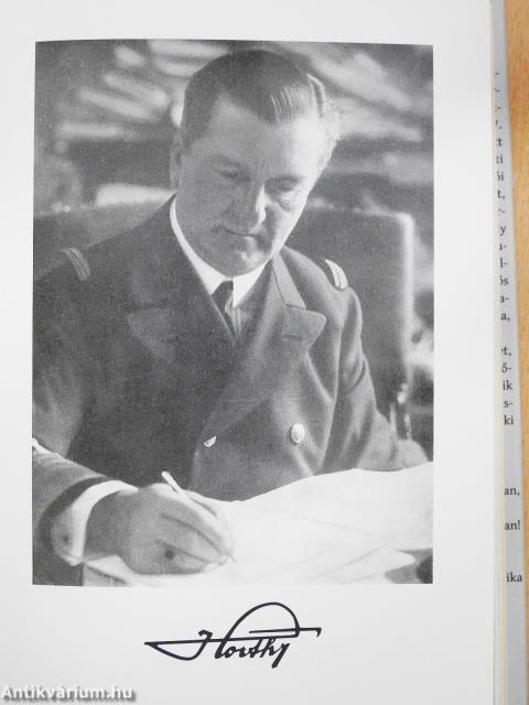Horthy Miklós (kétszeresen dedikált példány)