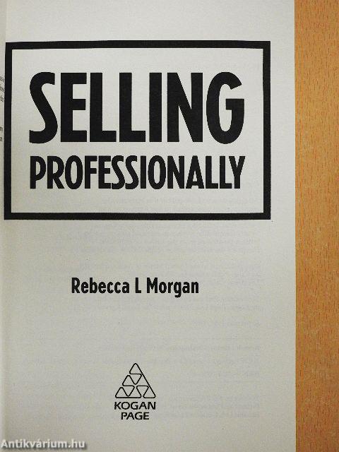 Selling Professionally