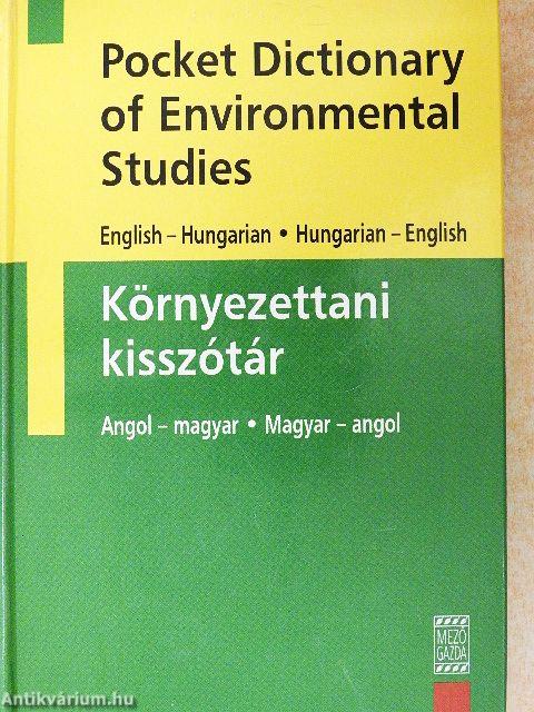 Környezettani kisszótár