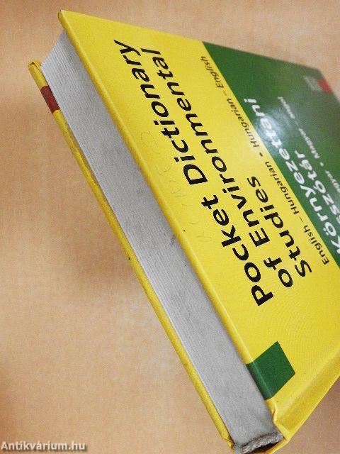 Környezettani kisszótár