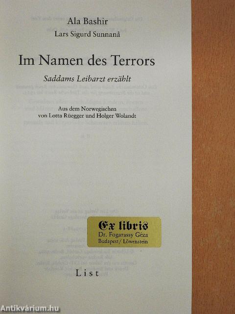 Im Namen des Terrors