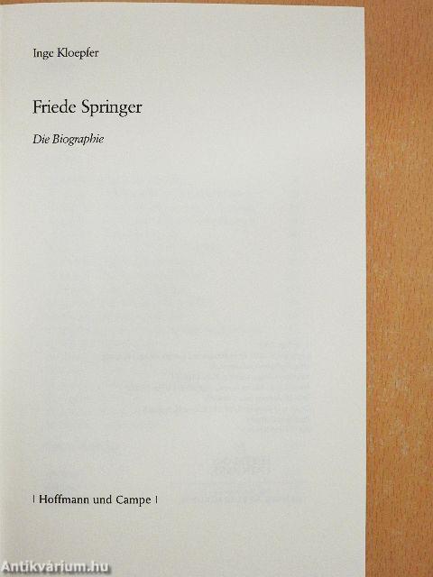 Friede Springer