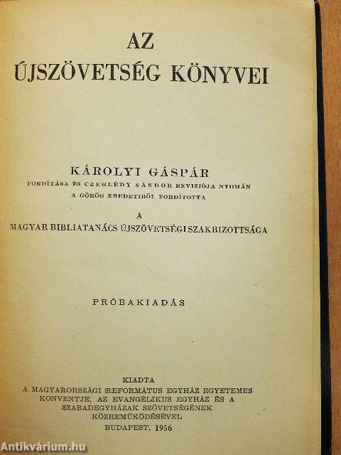 Az Újszövetség könyvei