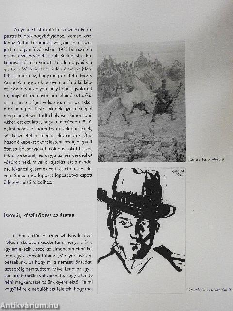 Gábor Zoltán festőművész portréja