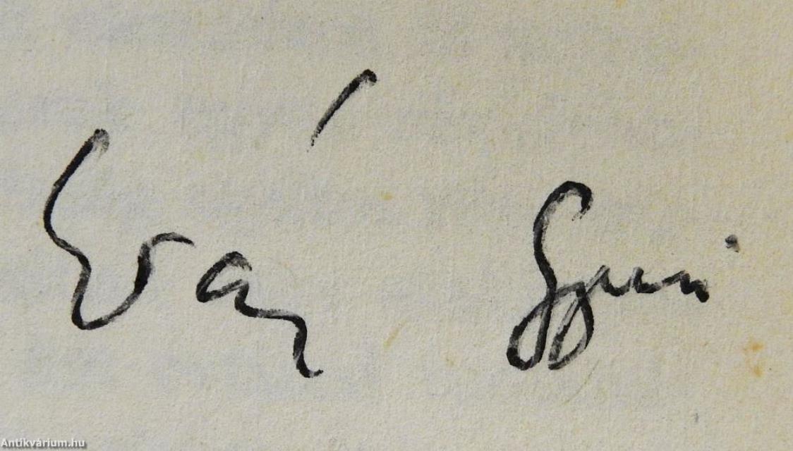 A magyar gazdaság száz éve (kétszeresen dedikált példány)