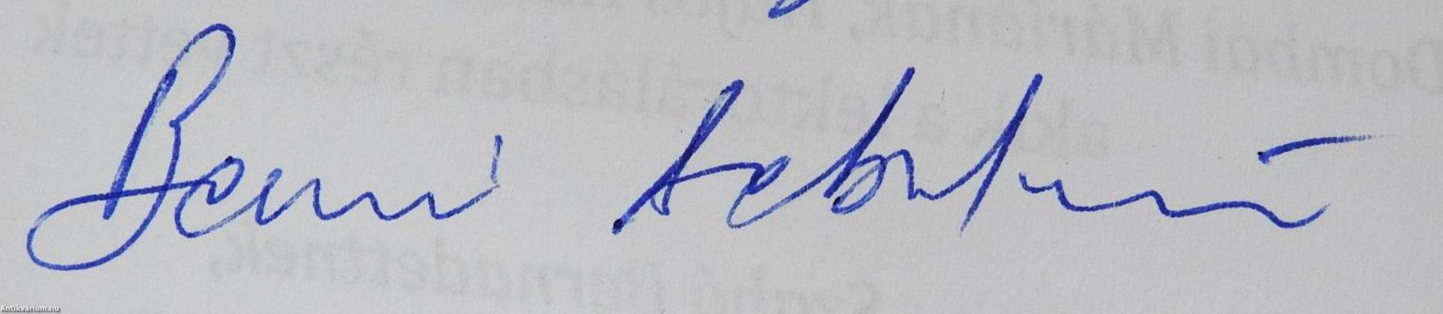 Belső gerinc (dedikált példány)