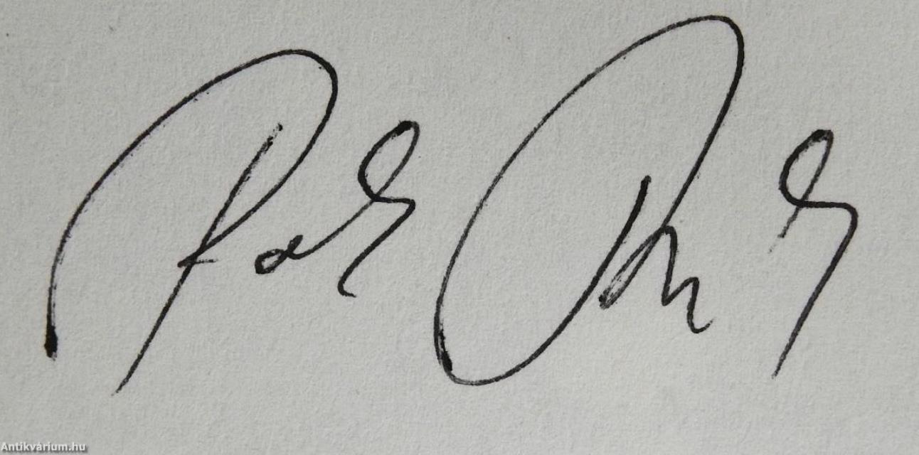 Fronthatáron (dedikált példány)