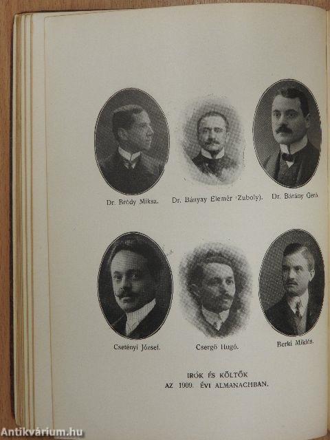 A Budapesti Ujságirók Egyesülete 1909-ik évi almanachja