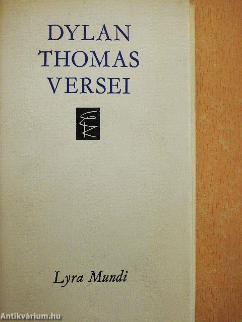 Dylan Thomas versei