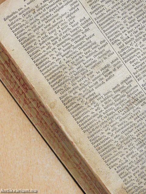 Nuovo dizionario inglese-italiano ed italiano-inglese/New English and Italian pronouncing and explanatory Dictionary