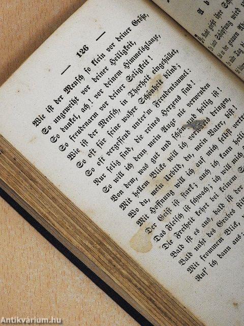 Morgen- und Abendopfer nebst andern Gesangen und einem Anhang (gótbetűs)