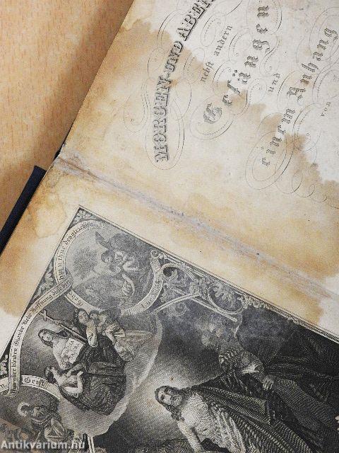 Morgen- und Abendopfer nebst andern Gesangen und einem Anhang (gótbetűs)