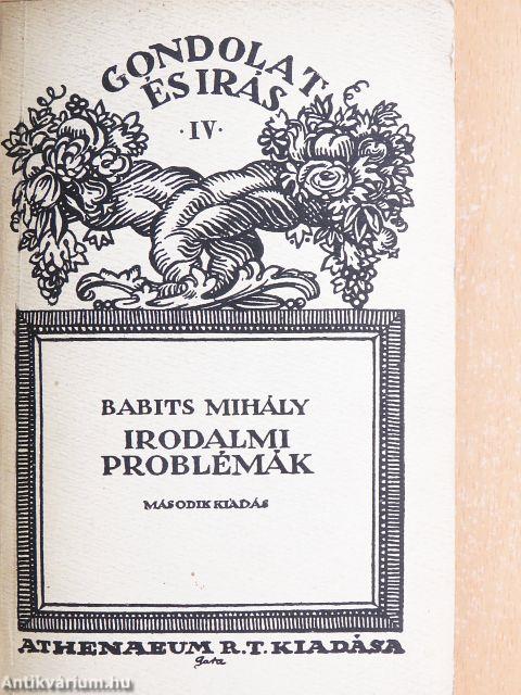 Irodalmi problémák