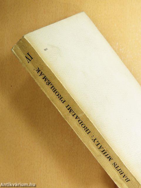 Irodalmi problémák