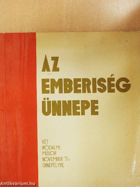 Az emberiség ünnepe