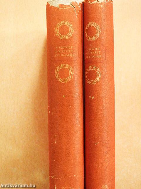 A szovjet költészet antológiája I-II.