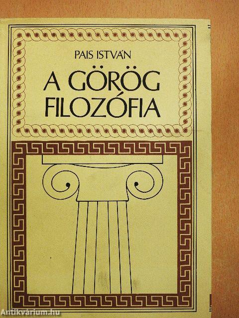 A görög filozófia