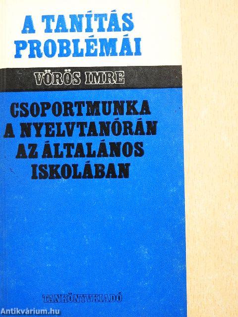 Csoportmunka a nyelvtanórán az általános iskolában