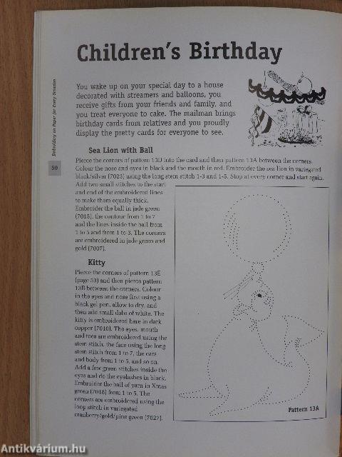 Embroidery on Paper for Every Occasion