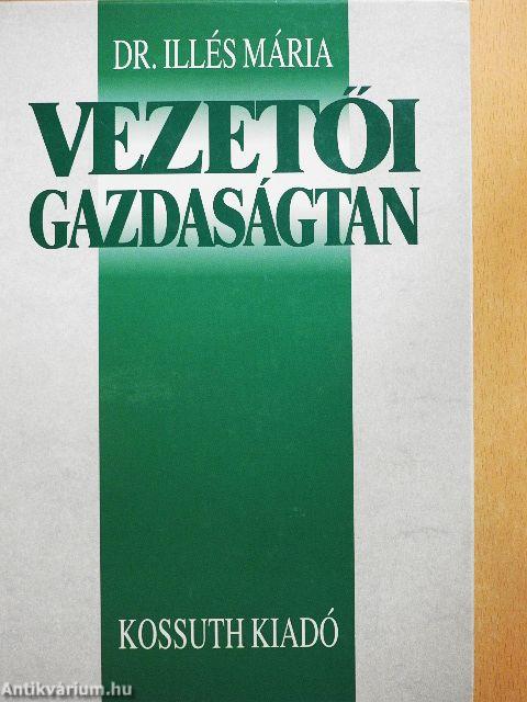Vezetői gazdaságtan