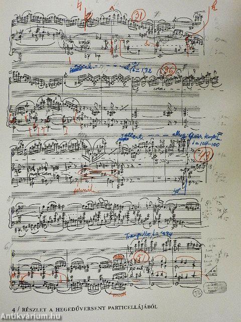 Bartók Béla köszöntése - rézkarc melléklettel