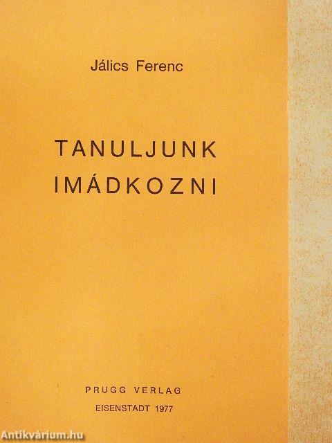 Tanuljunk imádkozni