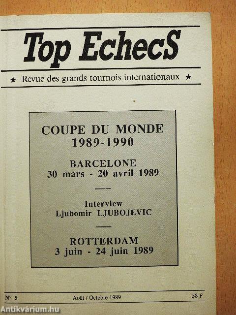 Top EchecS Aout-Octobre 1989
