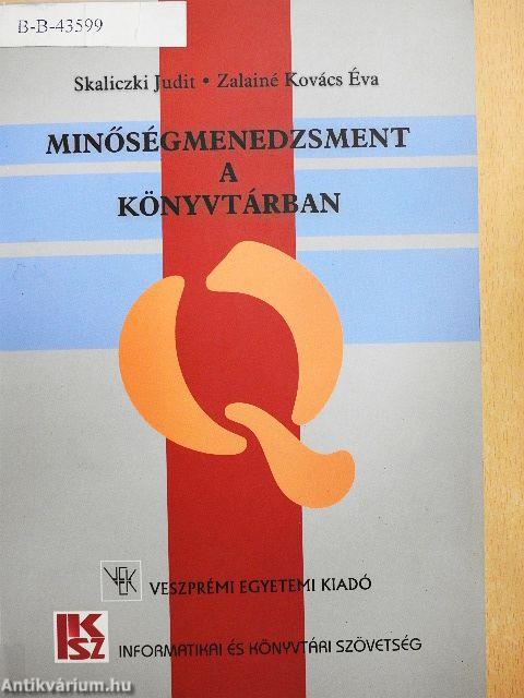 Minőségmenedzsment a könyvtárban