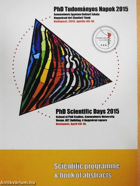 PhD Scientific Days 2015