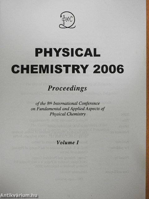 Physical Chemistry 2006 I-II. - CD-vel