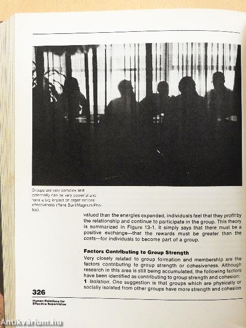 The Practice of Supervision and Management