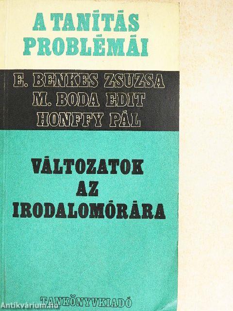 Változatok az irodalomórára