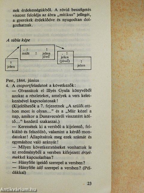 Változatok az irodalomórára