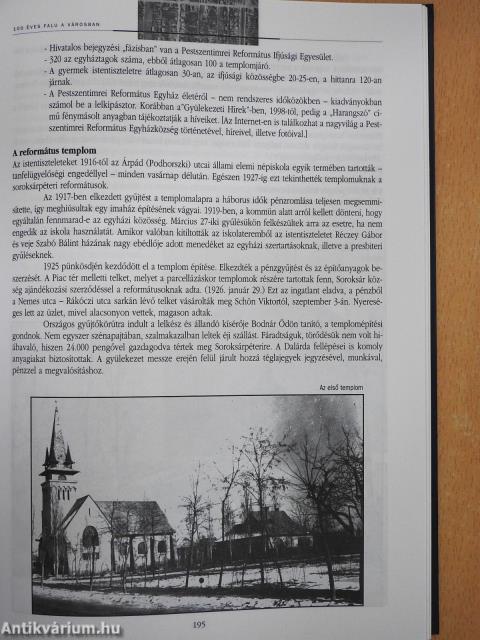 100 éves falu a Városban (dedikált példány)