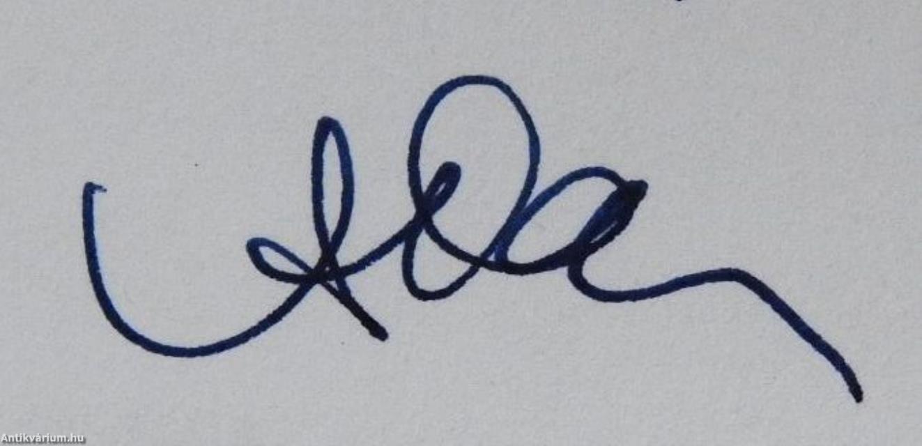 Aranykalitkában (kétszeresen dedikált példány)