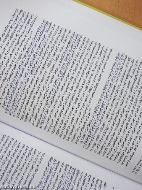 Az 1947-es párizsi békeszerződés (dedikált példány)