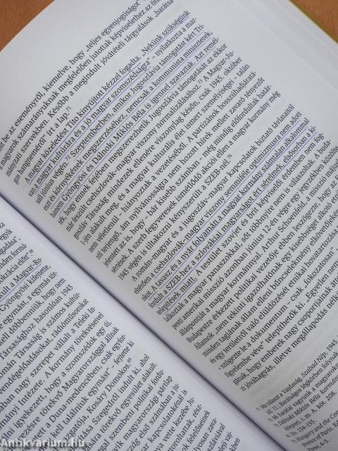 Az 1947-es párizsi békeszerződés (dedikált példány)