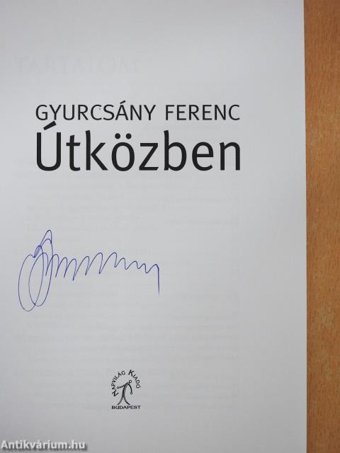 Útközben (aláírt példány)