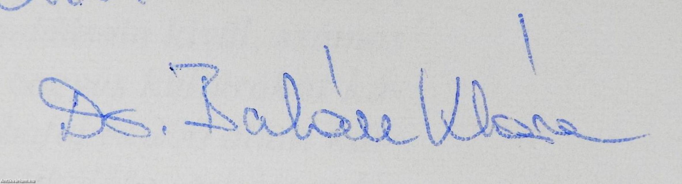 Bogyós gyümölcsűek védelme (dedikált példány)