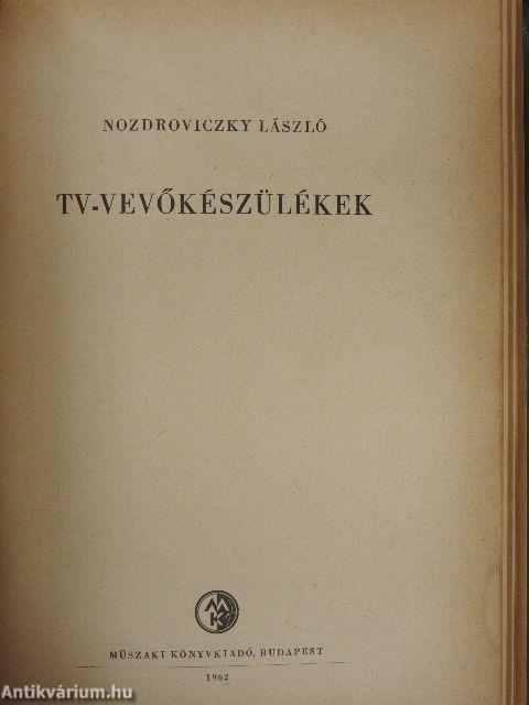 Rádióvételtechnikai ismeretek/TV-vevőkészülékek