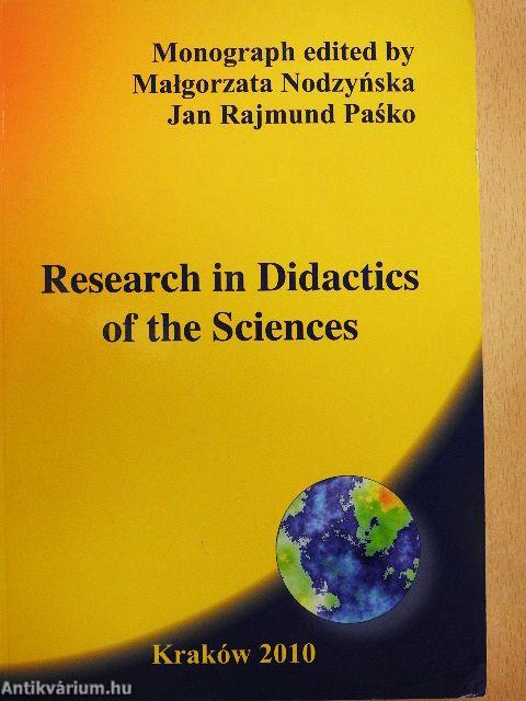 Badania w Dydaktykach Przedmiotów Przyrodniczych - Monografia