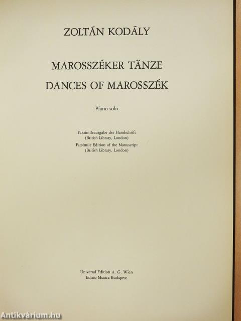 Marosszéki táncok