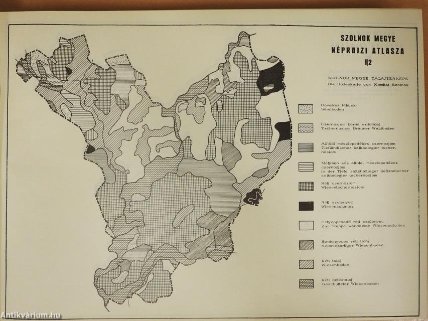 Szolnok megye néprajzi atlasza I/2.