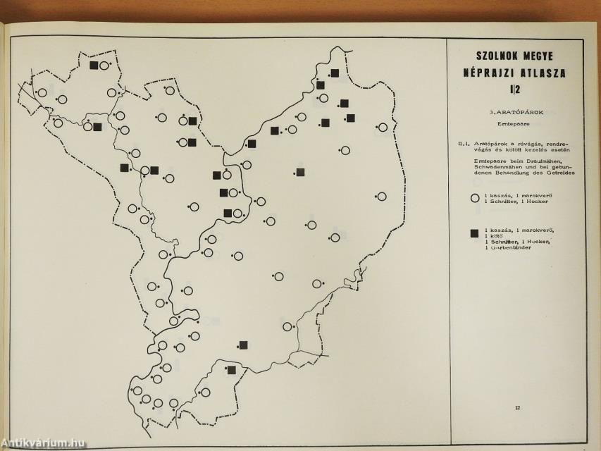 Szolnok megye néprajzi atlasza I/2.